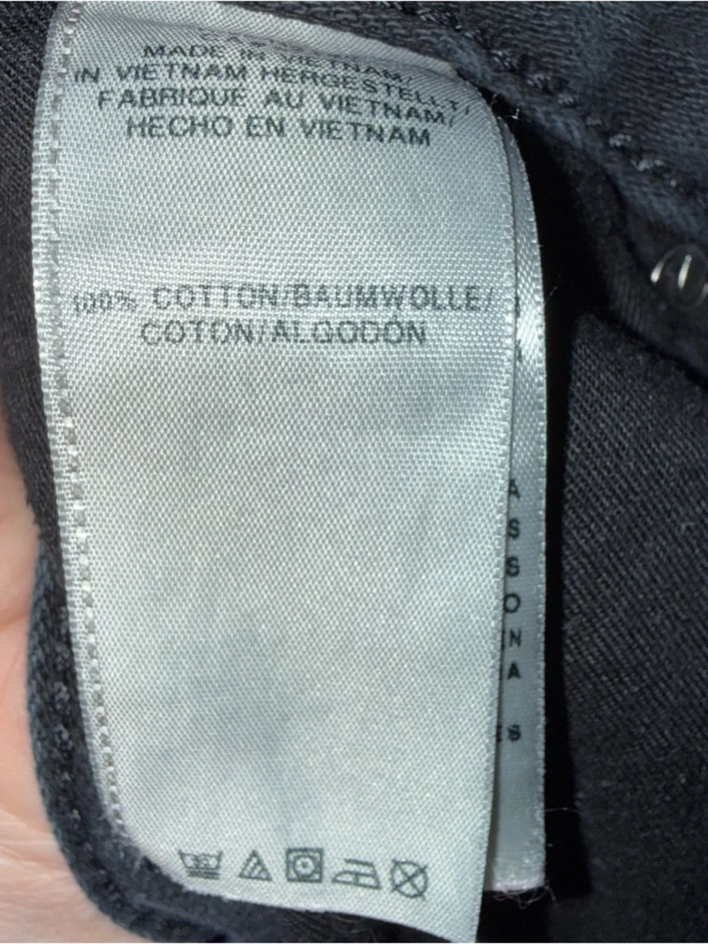 true‎ religion Straight jeans Faded Black Size 38 X 32